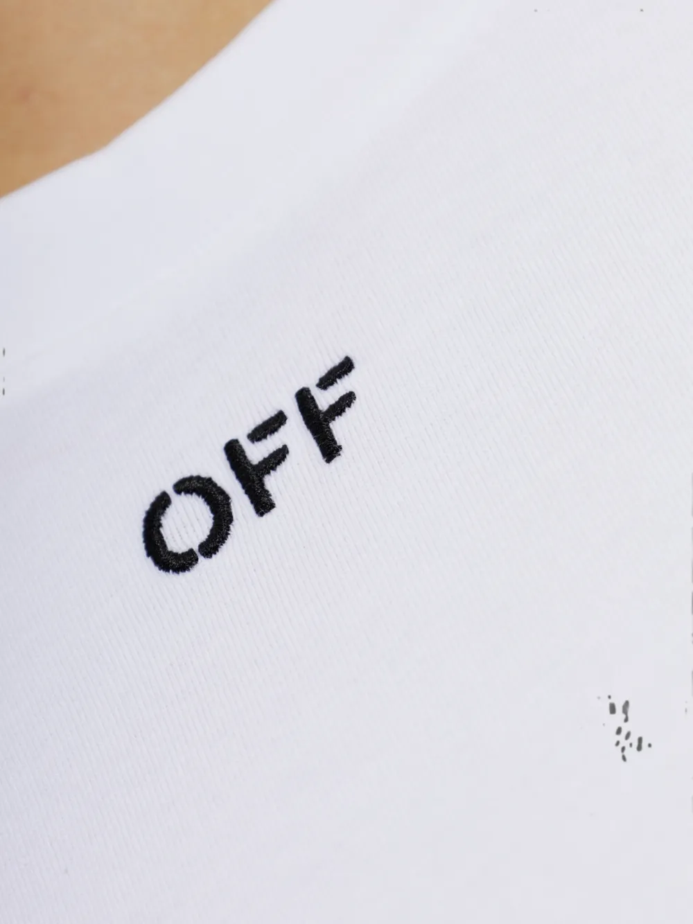 Off-White Off Stamp T-shirt Wit