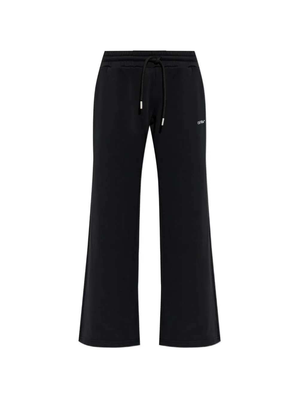 Off-White logo-detail drawstring track pants - Schwarz