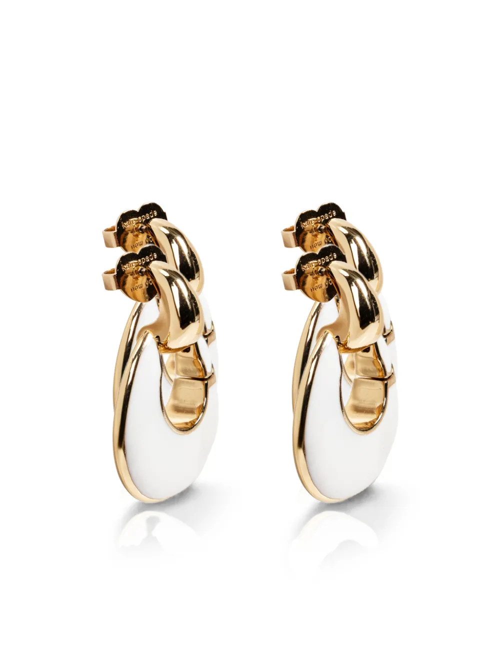 Kate Spade KS Duo drop earrings - Oro