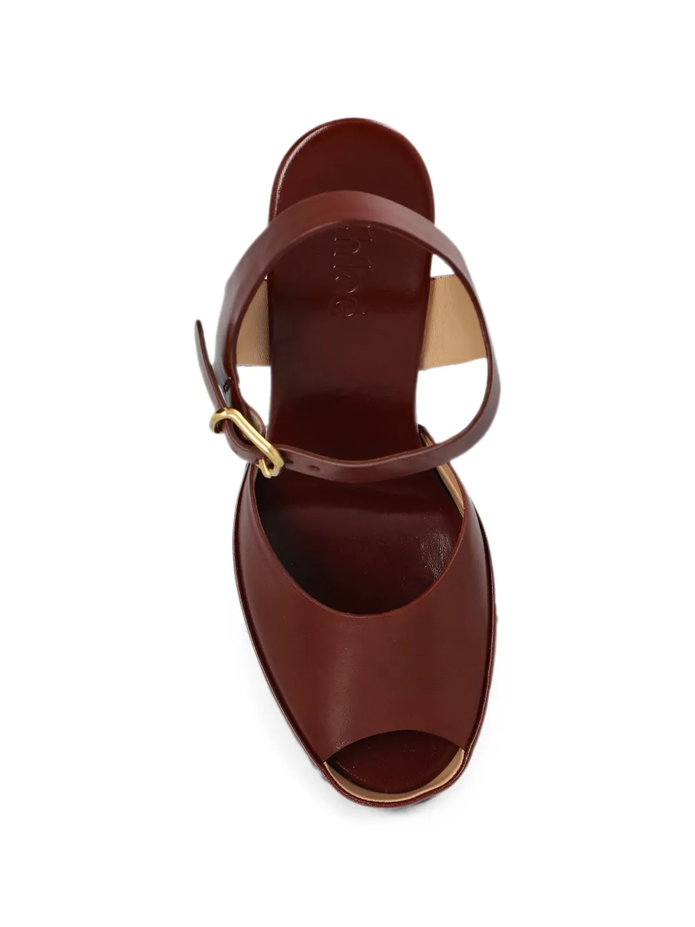 Chloé Meret stud-embellished sandals Rood