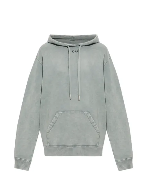 Off-White sudadera con capucha y estampado gráfico