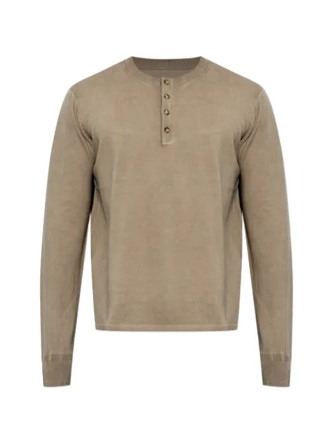 rag & bone button-fastening T-shirt