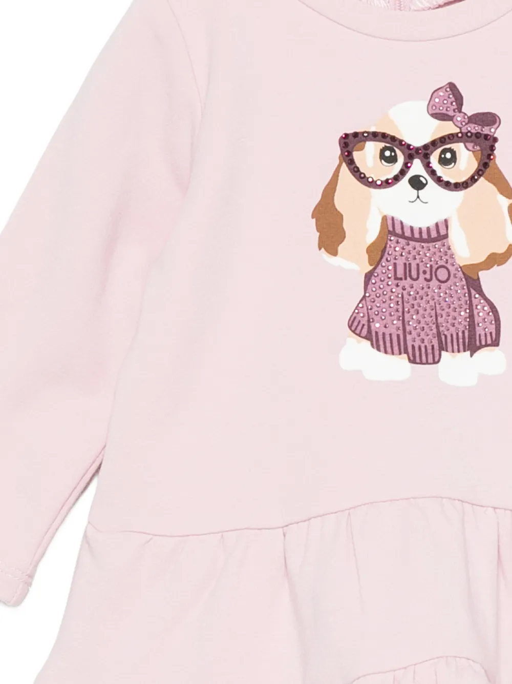 Liu Jo Kids Gelaagde jurk Roze