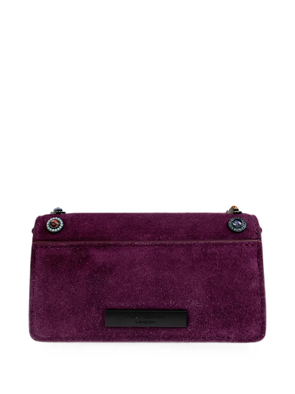 Kurt Geiger London Shoreditch mini-schoudertas met studs Paars