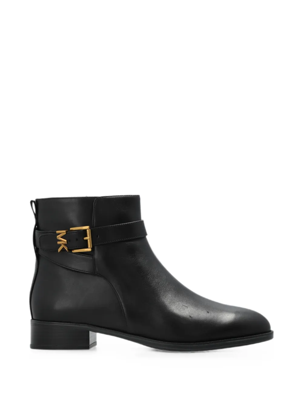 Michael Michael Kors Rachel Buckle-strap Ankle Boots In Black