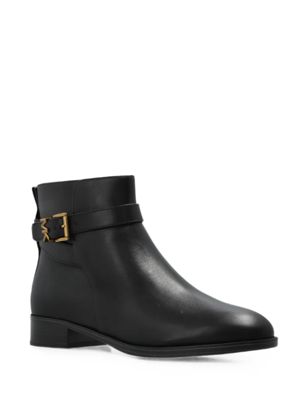 Michael Kors Rachel buckle-strap ankle boots Zwart