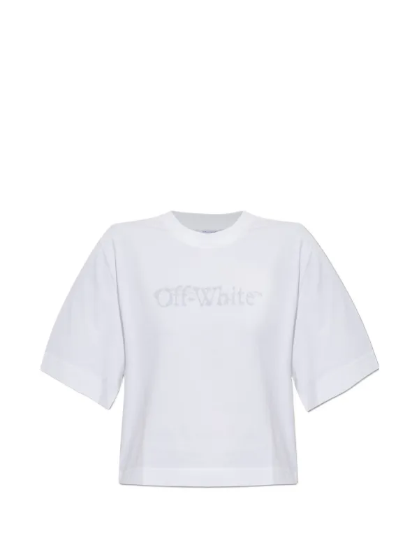 Off-White ロゴ Tシャツ | ホワイト | FARFETCH JP