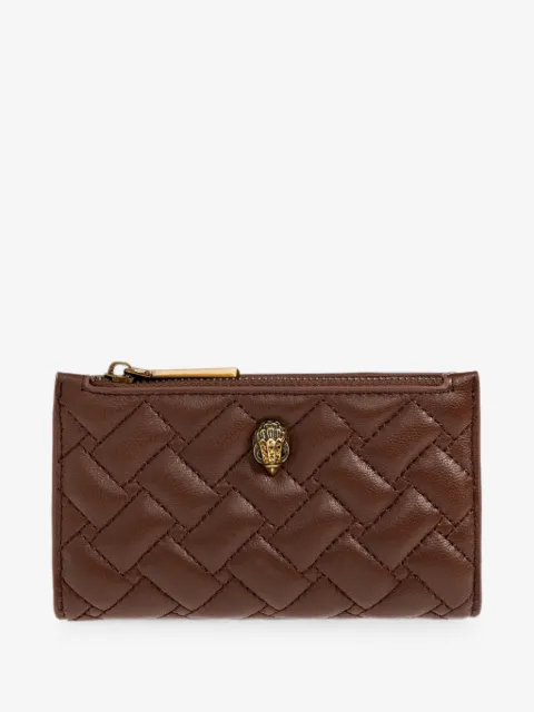 Kurt Geiger London Kensington quilted-pattern leather wallet