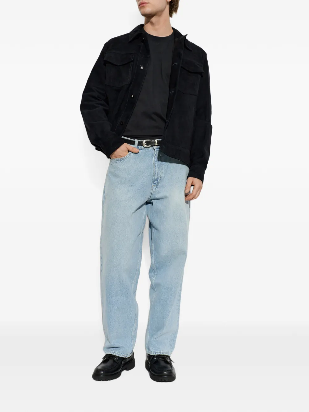rag & bone Jacob T-shirt met korte mouwen Zwart