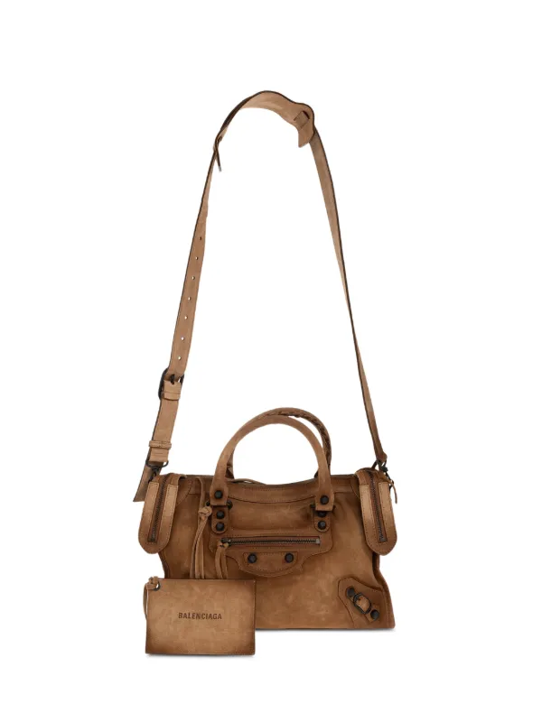 Balenciaga Le City Small Bag in Brown