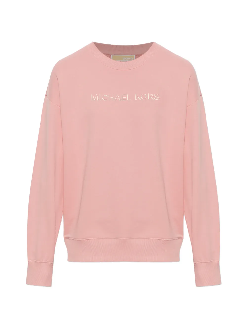 Michael Kors embroidered logo sweatshirt Roze