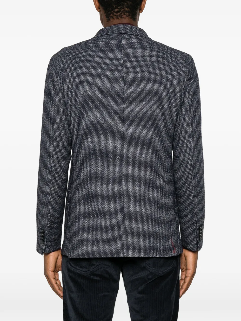 Tagliatore Blazer met enkele rij knopen Blauw