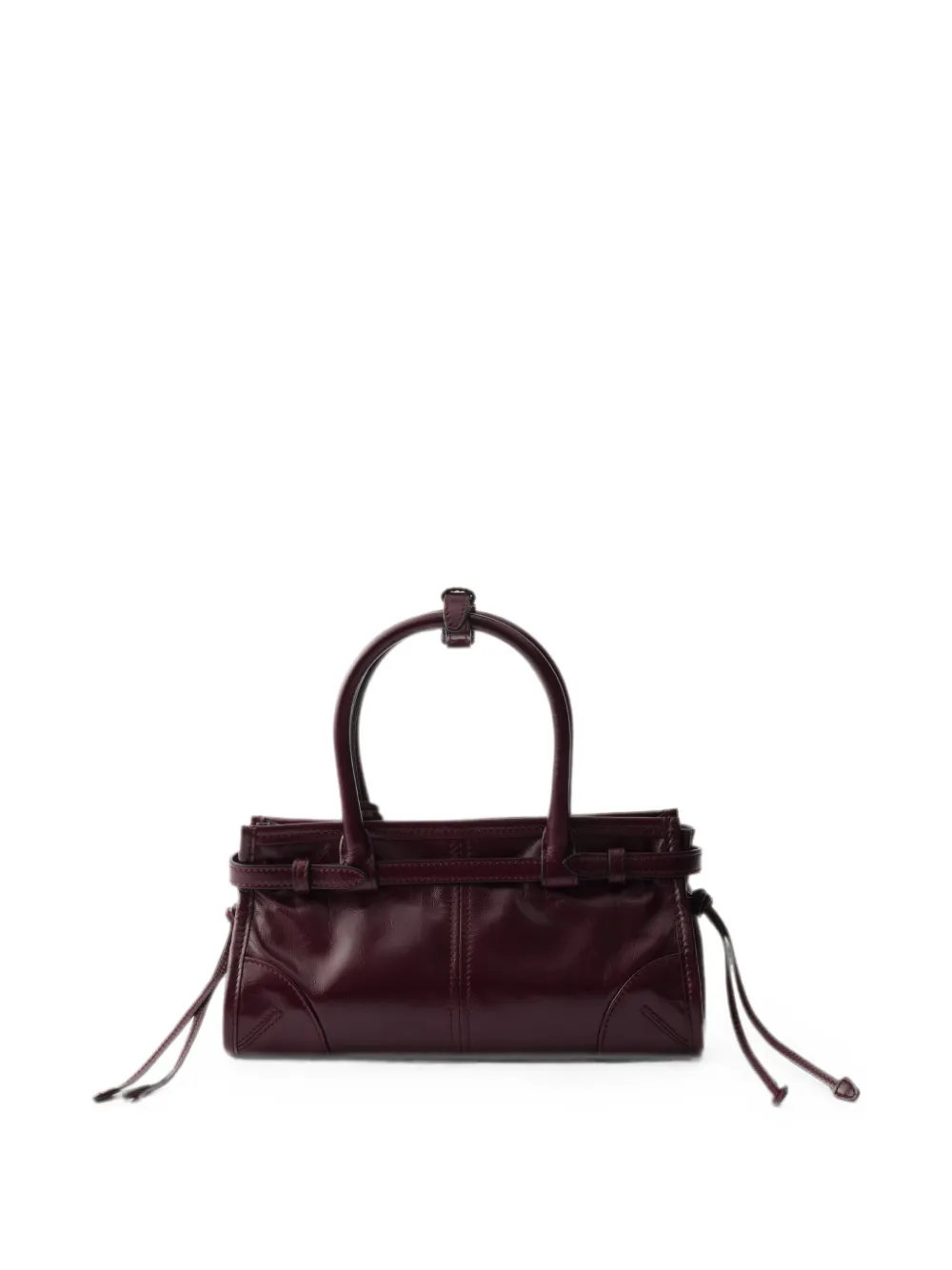 Prada Bonnie leren mini-tas Rood