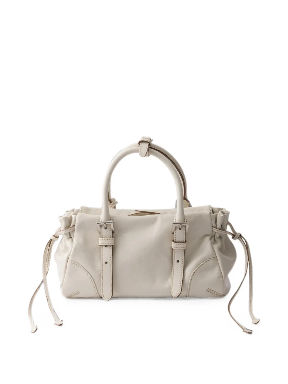 Prada Bonnie kleine leren tas Wit