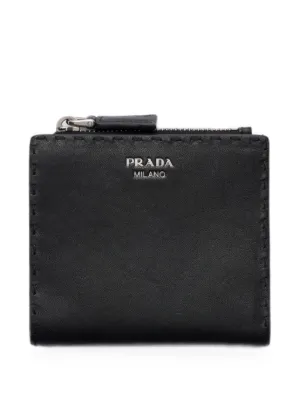 Prada サフィアーノレザー キーケース | ブラック | FARFETCH JP