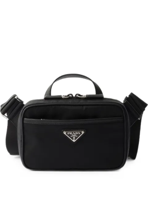 Prada Re-Nylon and Saffiano leather shoulder bag