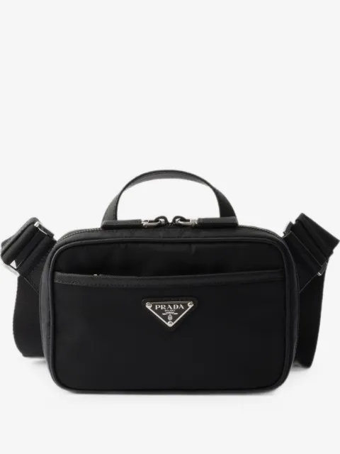 Prada Re-Nylon and Saffiano leather shoulder bag
