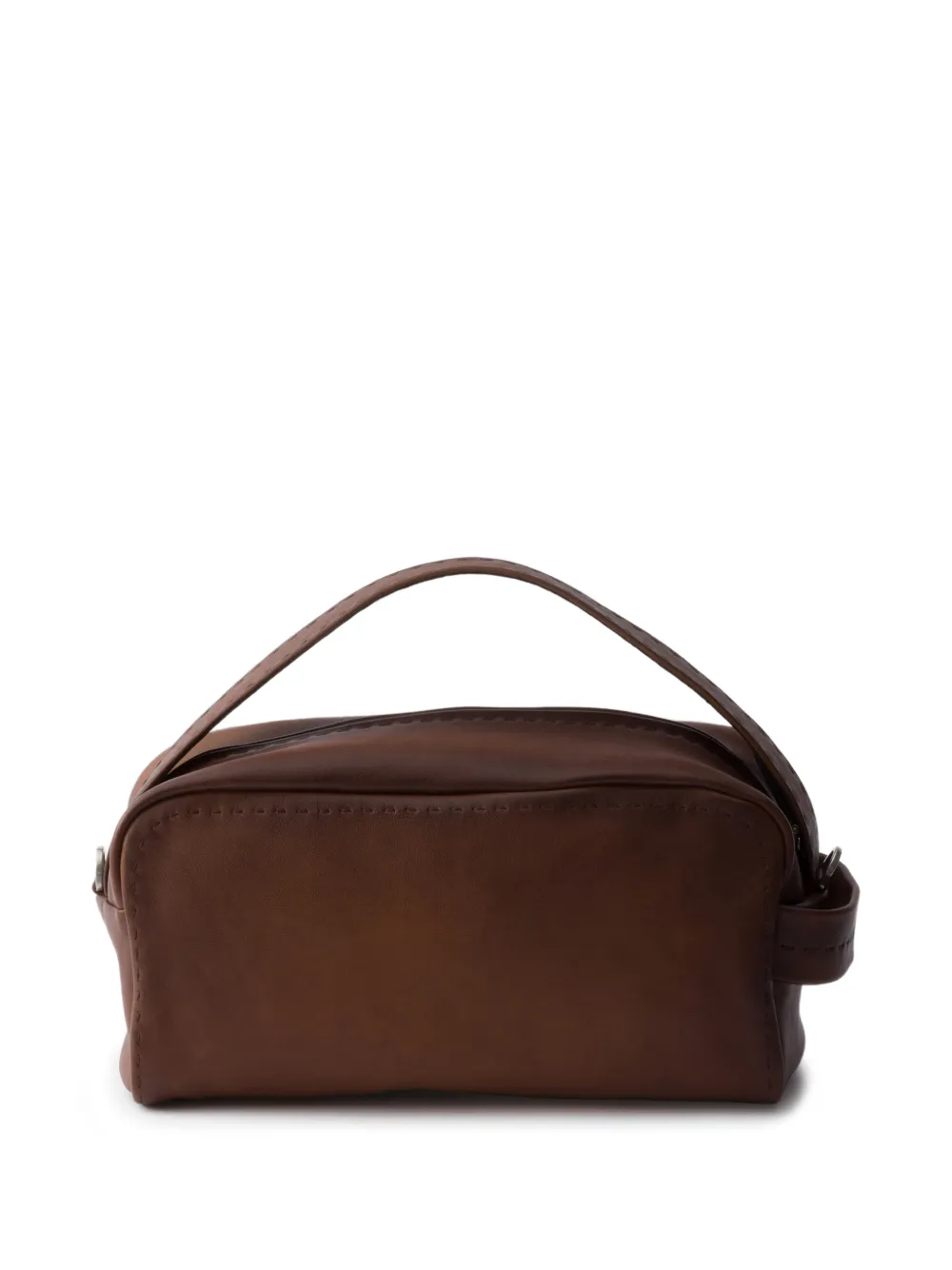 Prada Schoudertas van nappa leer Bruin