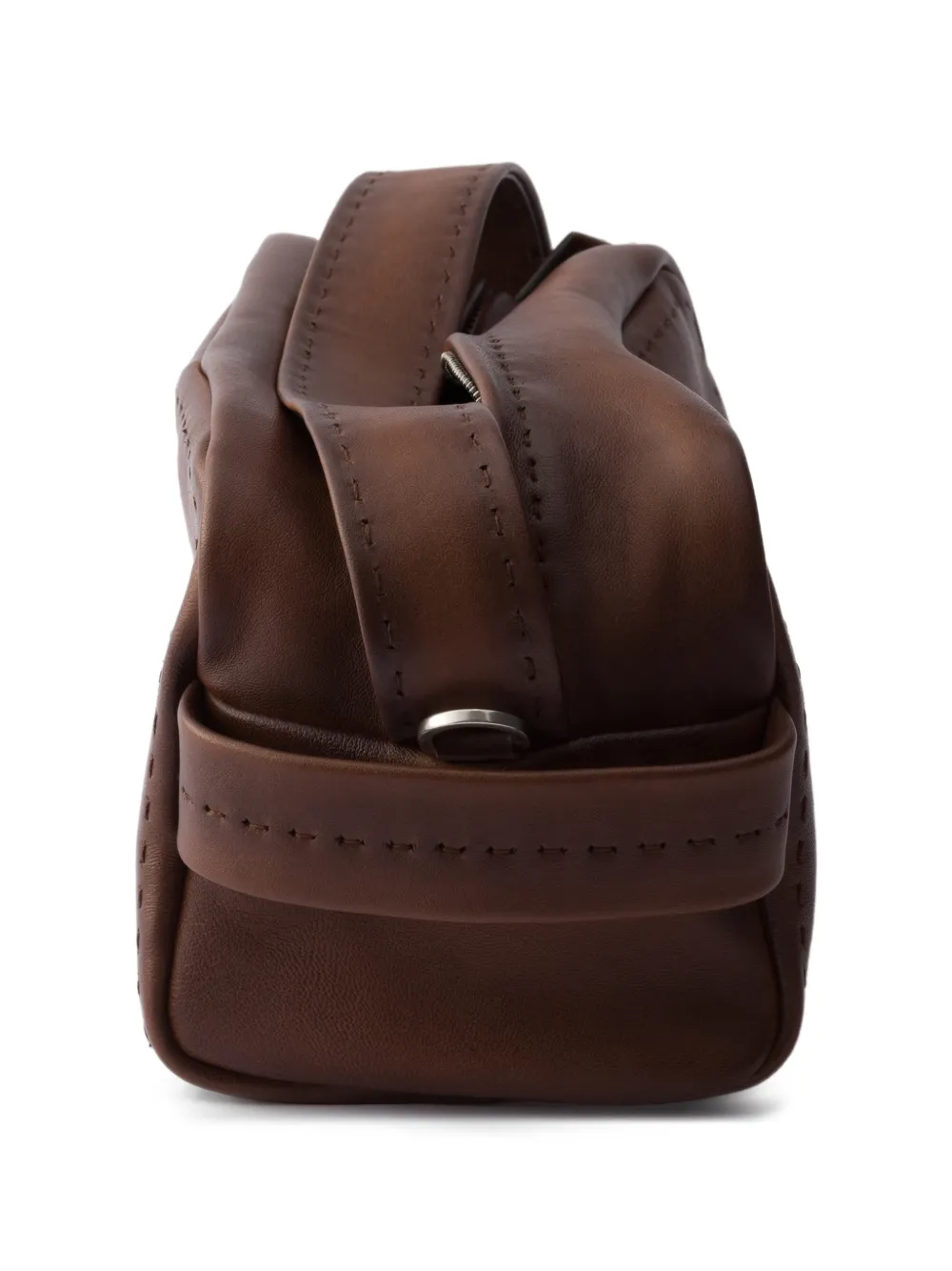Prada Schoudertas van nappa leer Bruin
