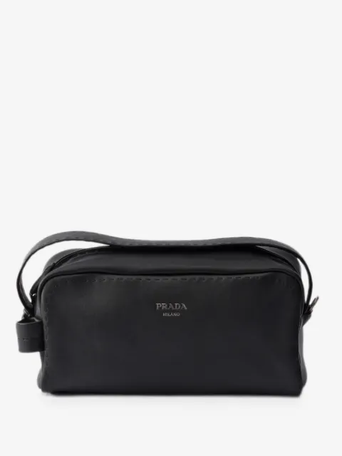 Prada nappa leather shoulder bag