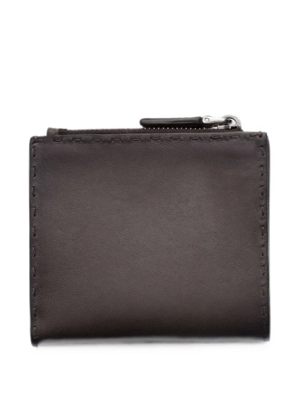 Prada Leren portemonnee Grijs
