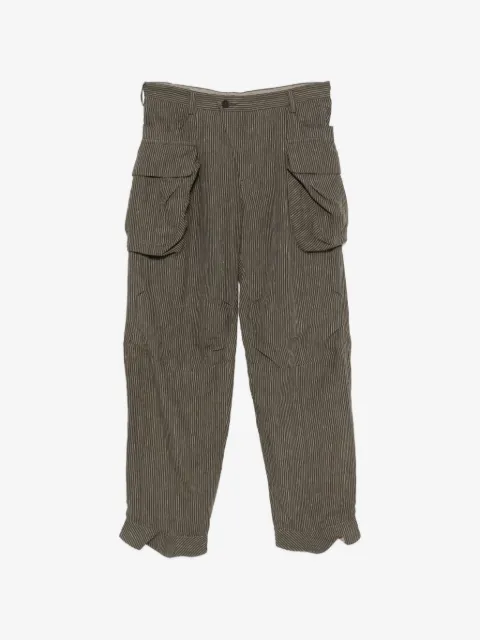 Ziggy Chen striped cargo pants