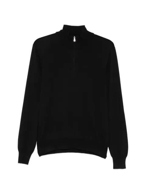 Tagliatore polo en maille à col zippé