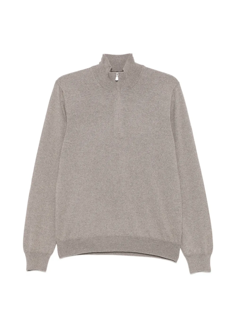 Tagliatore quarter-zip polo shirt - Toni neutri