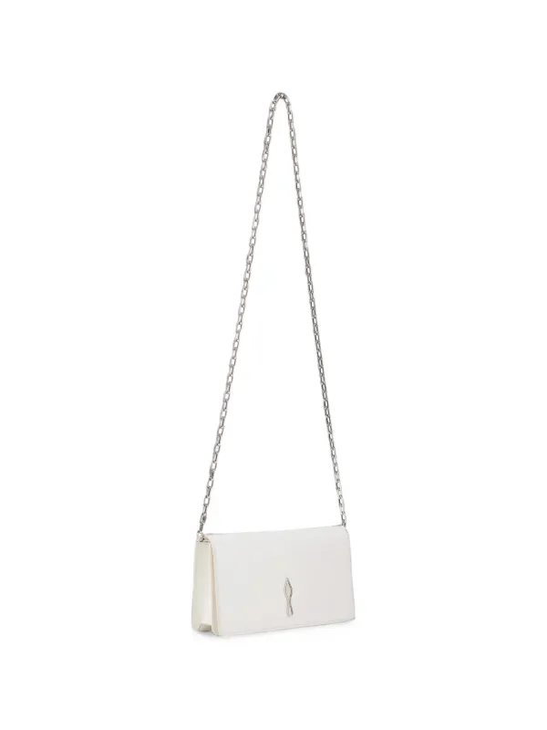 ホワイトクラッチバッグ Christian Louboutin Bettina クラッチバッグ | ホワイト | FARFETCH JP