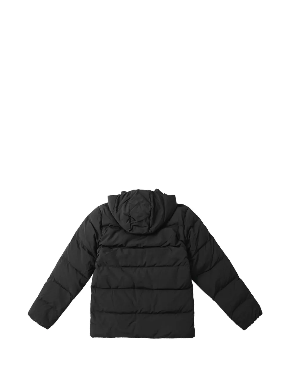 Patagonia quilted hooded jacket Zwart