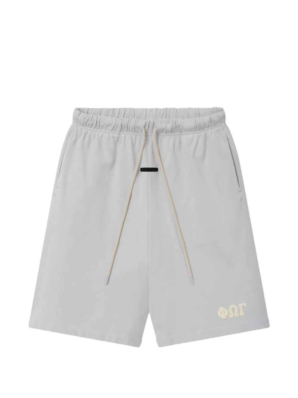 FEAR OF GOD ESSENTIALS heavy jersey 90s sweatshorts - Grigio