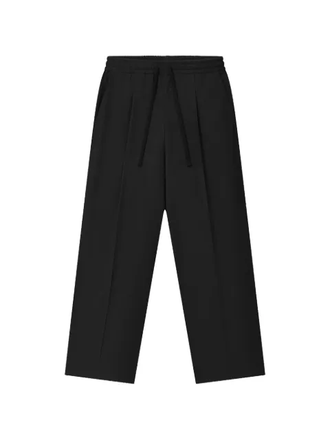 FEAR OF GOD ESSENTIALS silk-blend pleat front drawstring pants