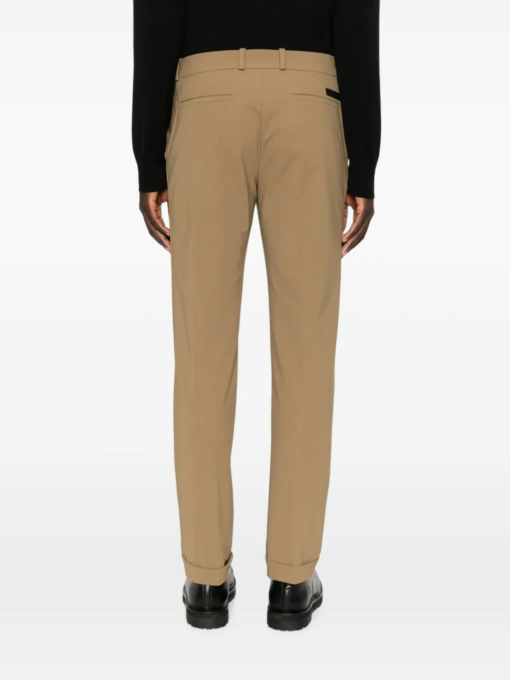 RRD Slim-fit broek met knoopsluiting Beige