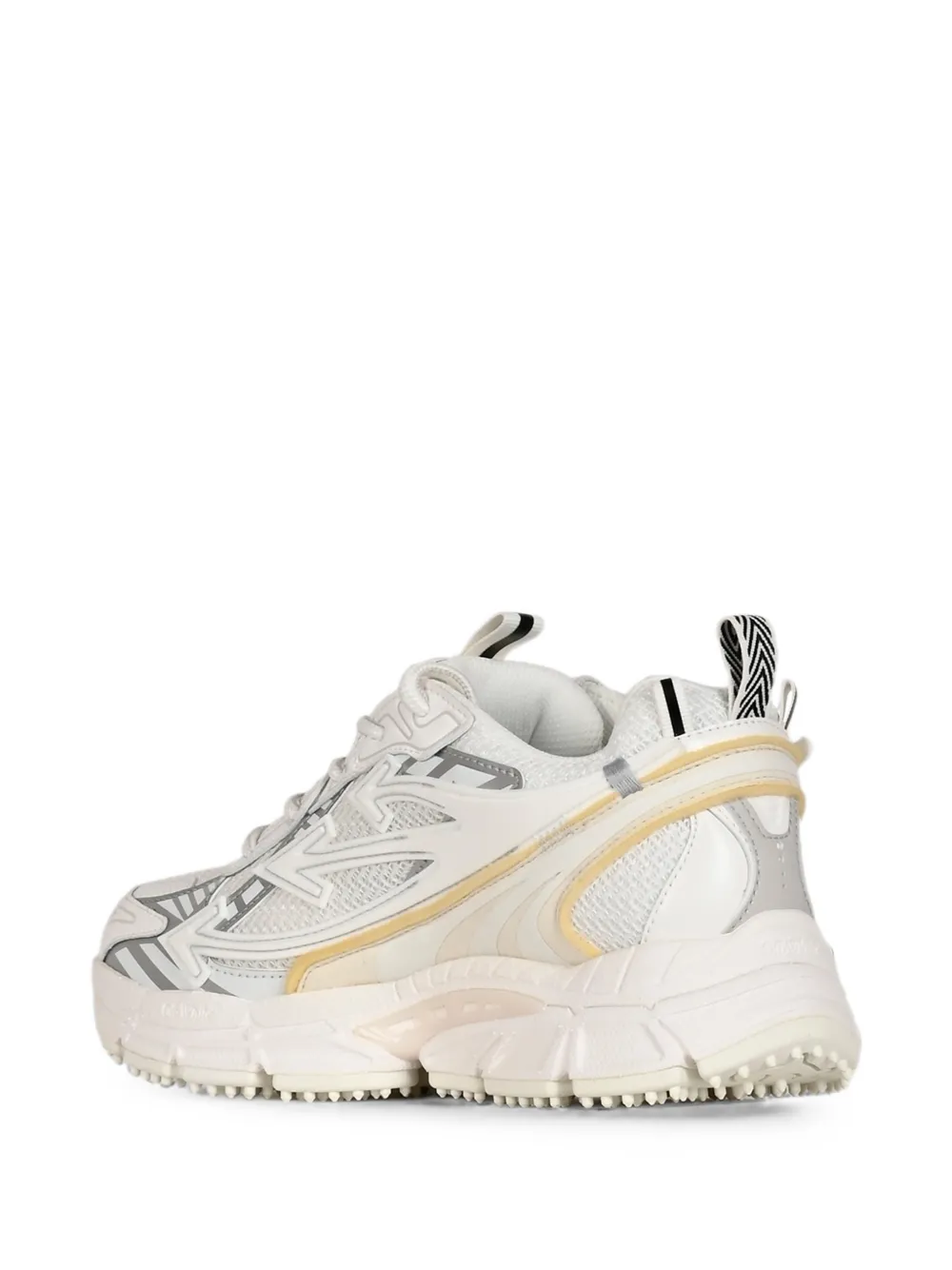 Off-White Be Right Back zip-tie sneakers Wit