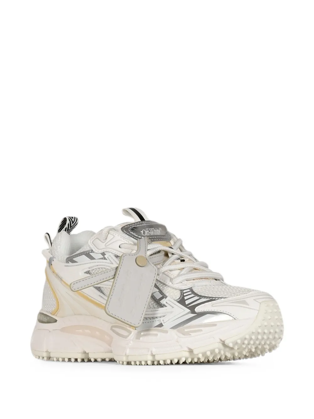 Off-White Be Right Back zip-tie sneakers Wit