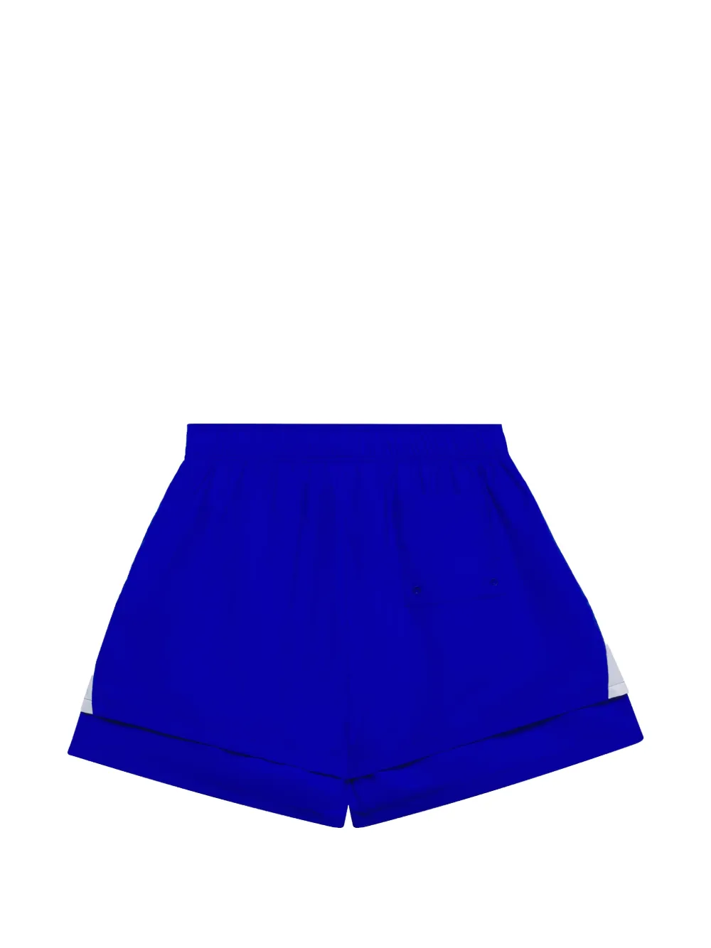 Sp5der Double-layer Logo-print Shorts In Blue