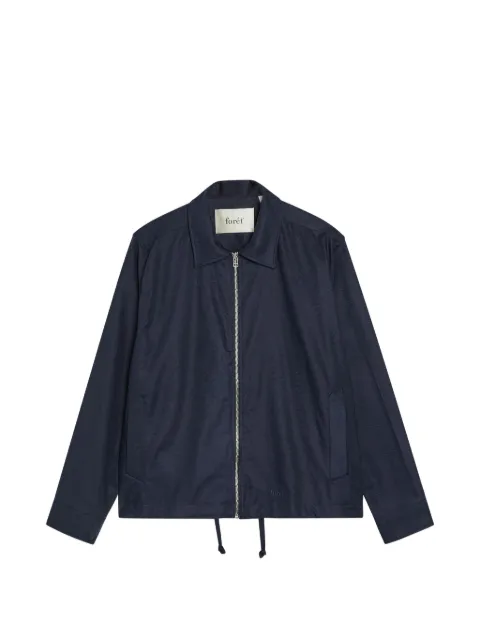 Foret zip-up drawstring jacket