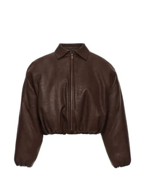 Magda Butrym cropped bomber jacket