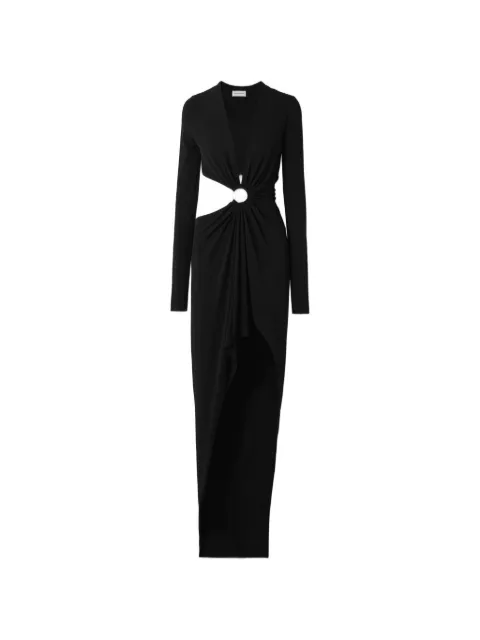 Alexandre Vauthier asymmetric cutout gown
