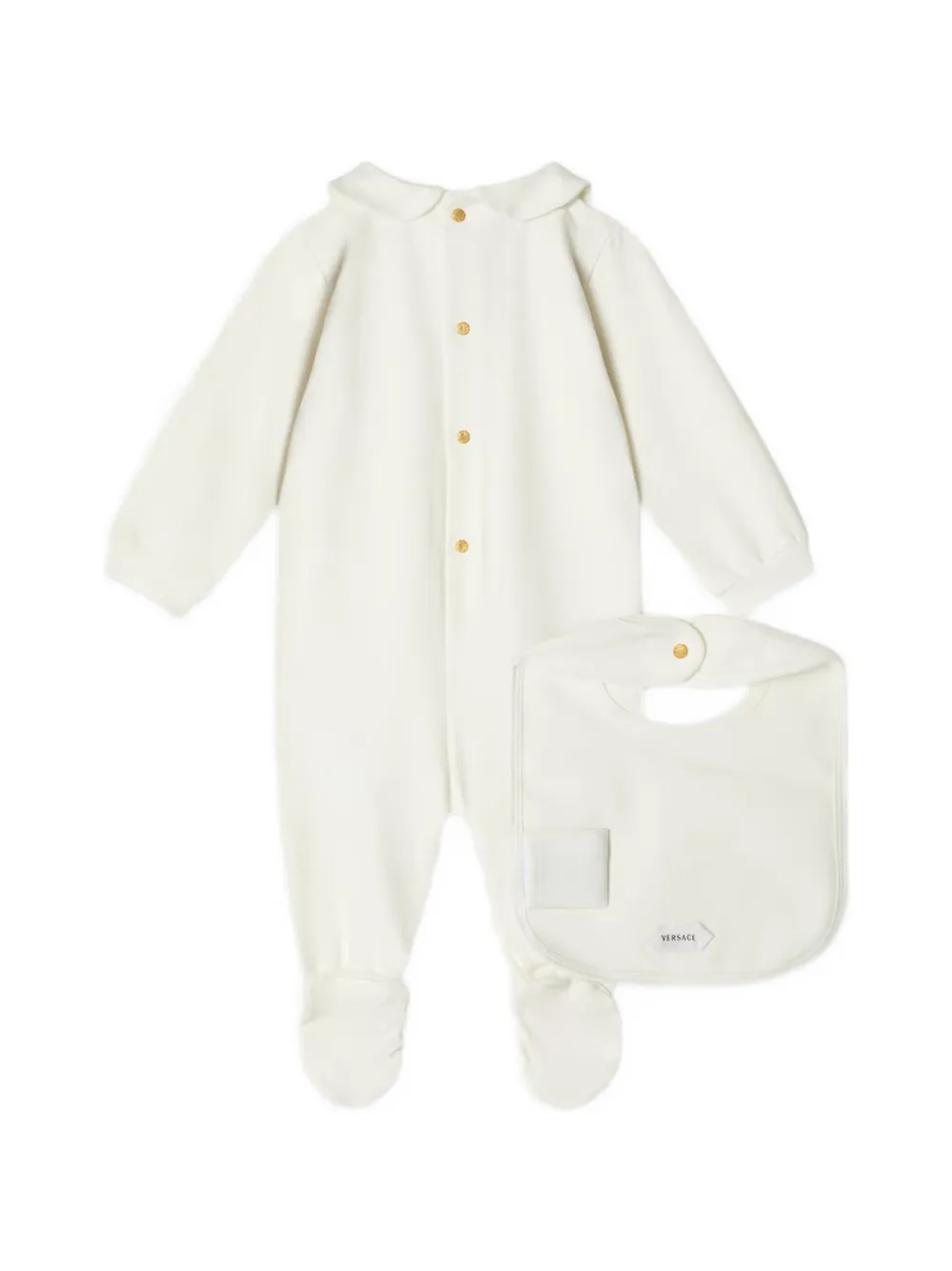 Versace Kids Babypakje met Medusa-print Wit