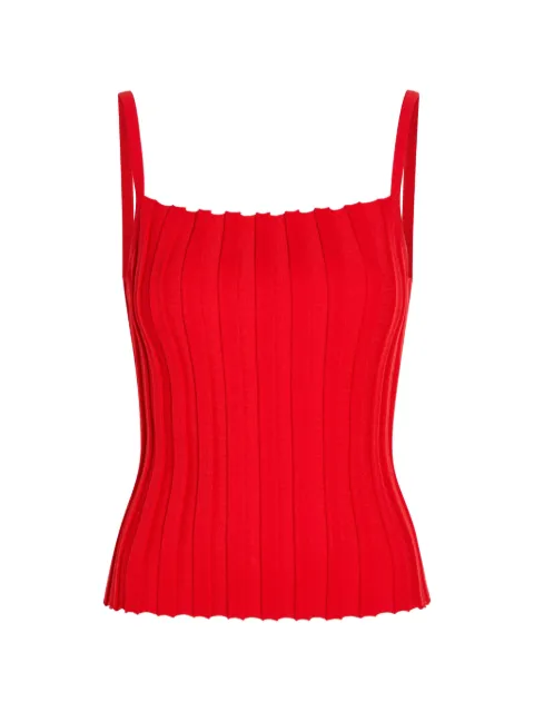 STAUD ribbed-knit tank top