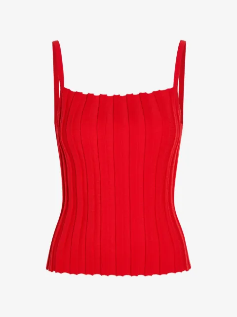 STAUD ribbed-knit tank top