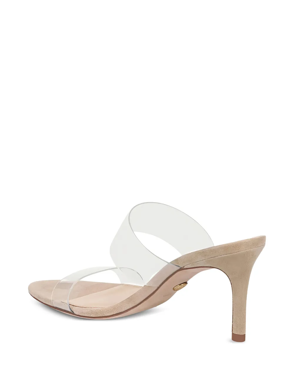 Veronica Beard Asha transparent-strap sandals Wit