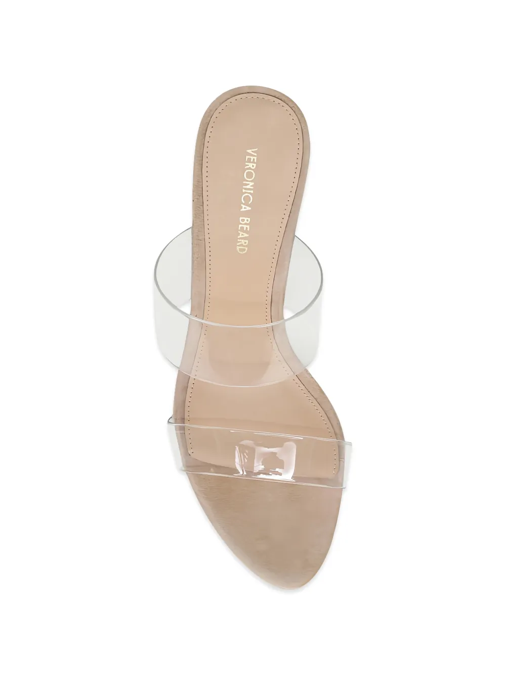 Veronica Beard Asha transparent-strap sandals Wit