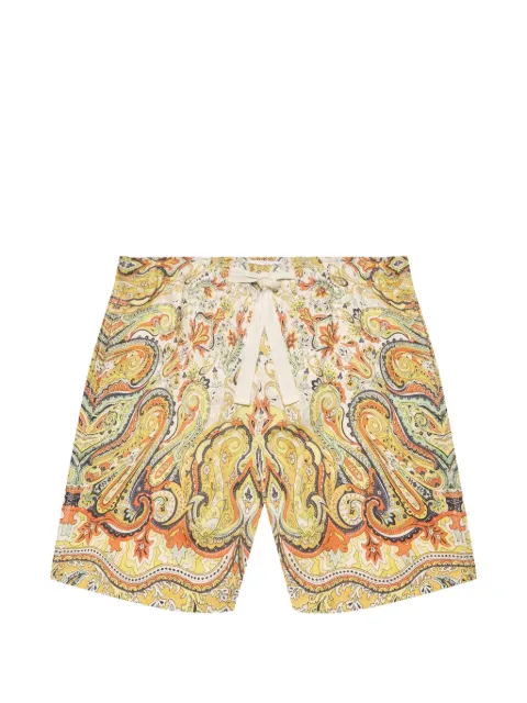 Orlebar Brown Alex paisley-print linen shorts