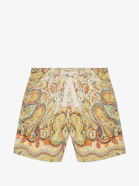 Orlebar Brown Alex paisley-print linen shorts