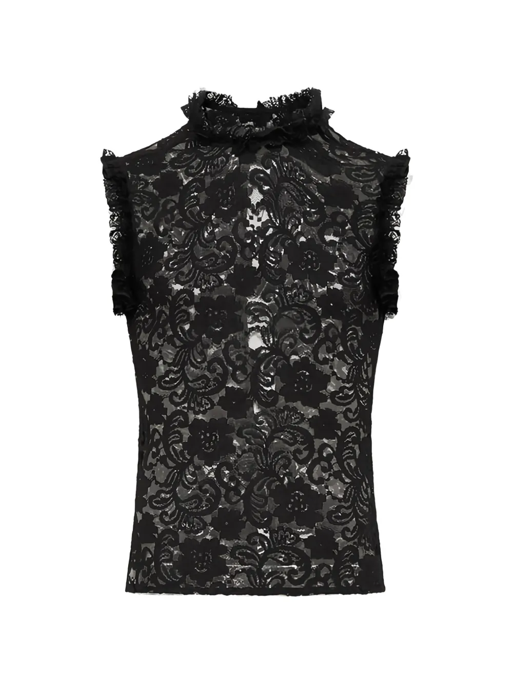 Ludovic de Saint Sernin Maybel ruffled lace top