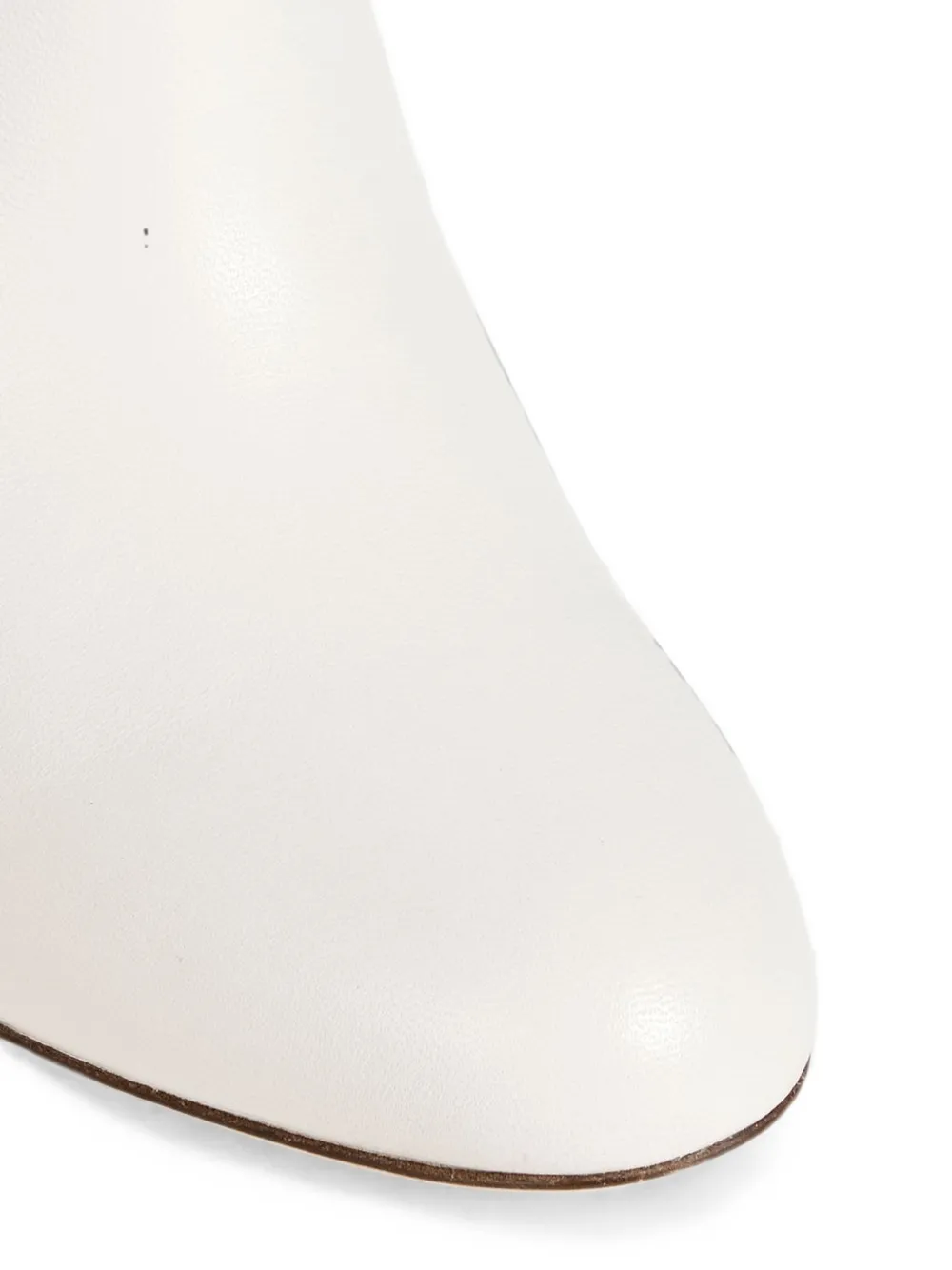 Jimmy Choo Rina faux-pearl embellished ankle boots Wit