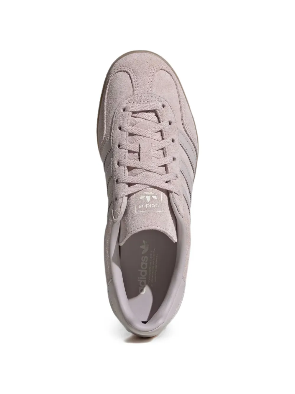 adidas Gazelle Indoor striped sneakers Roze