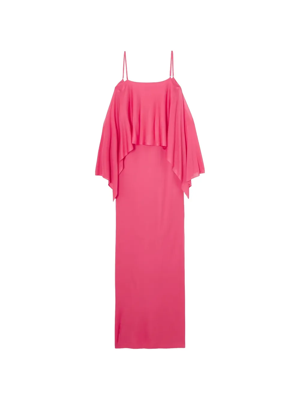 TOM FORD off-shoulder ruffled gown - Pink